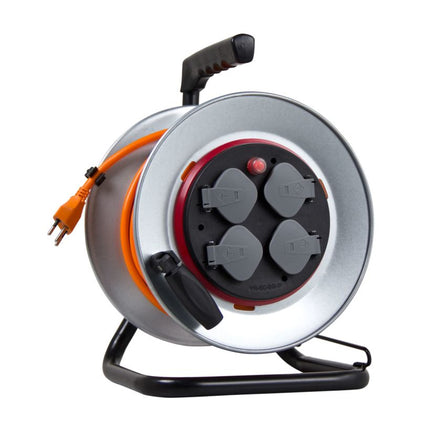 Ekström KR25M L Kabelrolle 3×1.5MM2, 4X T13 - Dantherm Group AG