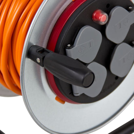 Ekström KR25M L Kabelrolle 3×1.5MM2, 4X T13 - Dantherm Group AG