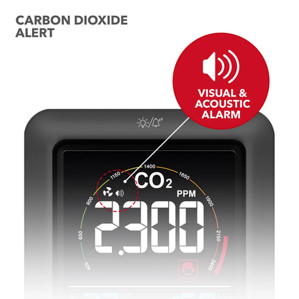 CO₂-Messgerät TROTEC BZ 26 Alarm