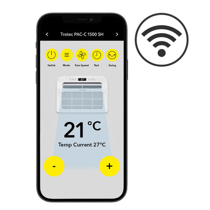 Camping Klimagerät PAC-C 1500 SH WiFi App