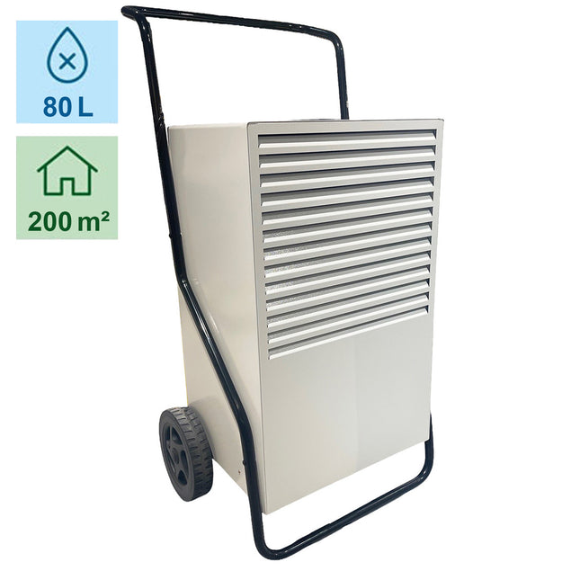 F96 Grosser Bautrockner mit Pumpe und Eimer