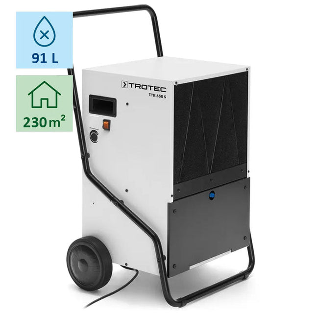 Grosser Luftentfeuchter Trotec TTK650S für Bautrocknung