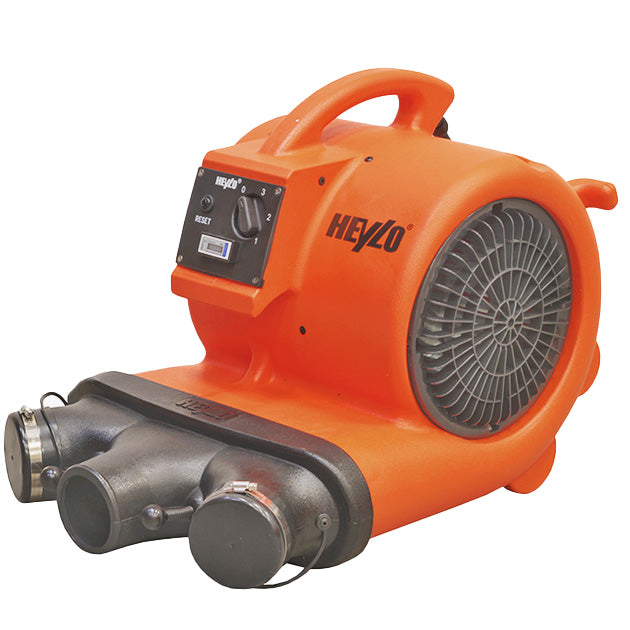 Heylo Radialventilator TD 2400 mit Schlauchverteileraufsatz