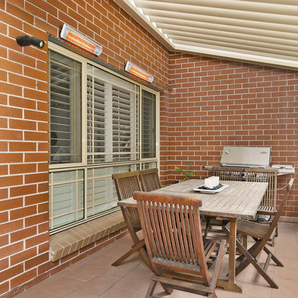 Trotec Infrarot Heizstrahler IR 1200 S auf Terrasse