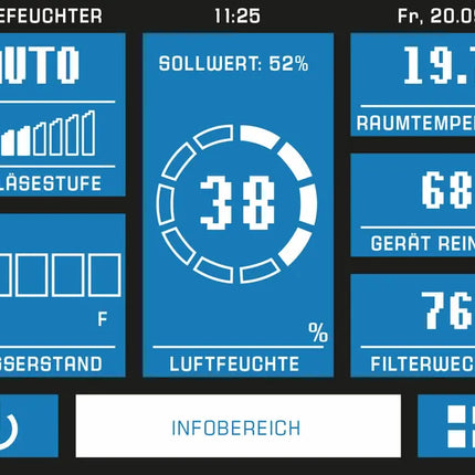 Trotec Verdunstungs-Luftbefeuchter B 600 inkl. automatischer Wasserzufuhr
