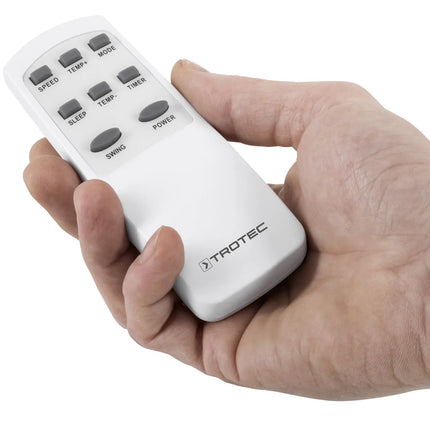 Trotec mobiles Klimagerät PAC 3810 S 3.8kW - grau Fernbedienung