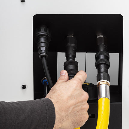 Starkes mobiles Splitklimagerät Dantherm AC7000 Verbindungsleitung