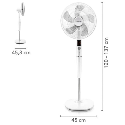 Trotec Design-Standventilator mit Fernbedienung TVE 26 S