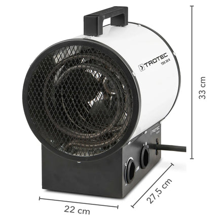 Trotec Elektroheizer TDS 30 R 5kW Masse