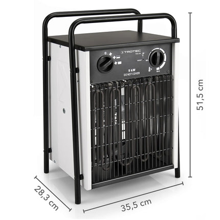 Trotec Elektroheizer TDS 50 Masse