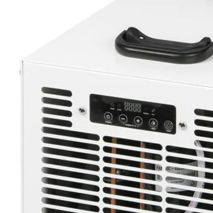 Trotec Luftentfeuchter DH 25 S für feuchte Garagen und Keller Bedienerfeld