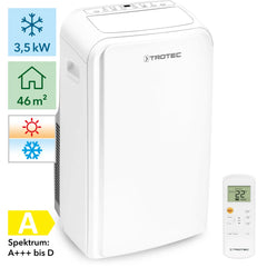Trotec mobiles Klimagerät PAC 3500 SH kühlen und heizen 3.5 kW