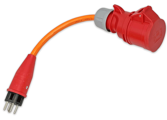 Adapter T25 auf CEE16 - Dantherm Group AG
