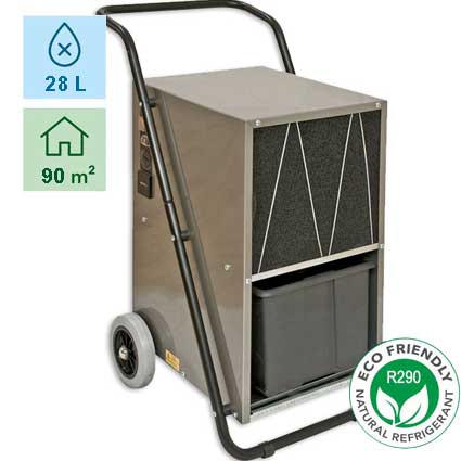 AD432F zuverlässiger Luftentfeuchter für Baustellen und zur Trocknung von Wasserschäden