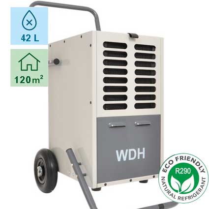 Bautrockner WDH-50B mit Verbrauchszähler (kWh) - Dantherm Group AG