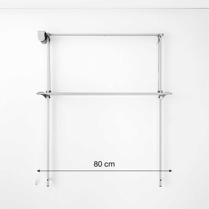 Foxydry Wall80 Standard Klapptrockner mit 1 Wandrack