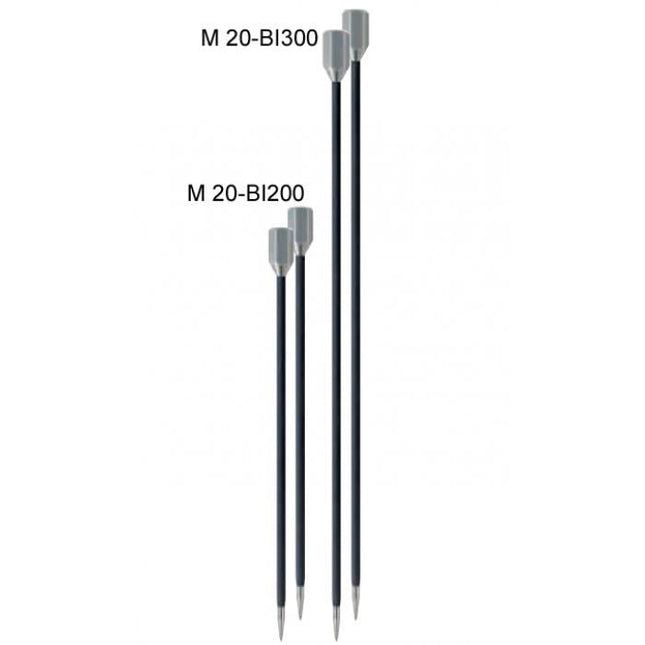 Gann-M20Bi200-200mm-Einsteck-Elektrodenspitzen