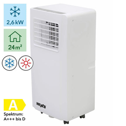Mobile Klimaanlage mit Abluftschlauch Heylo AC 25