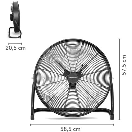 Trotec Bodenventilator TVM 20 D Masse