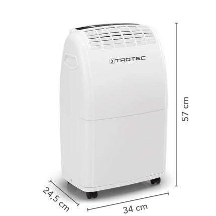 Trotec TTK75E Luftentfeuchter Abmessungen