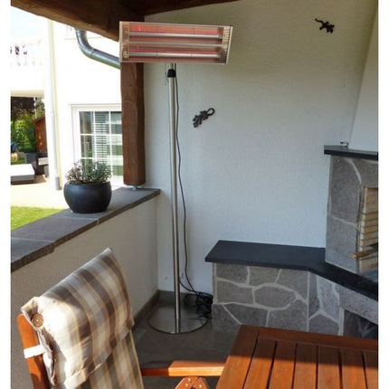 WDH 240GT Infrarot-Heizstrahler 2.4kW Wintergarten 